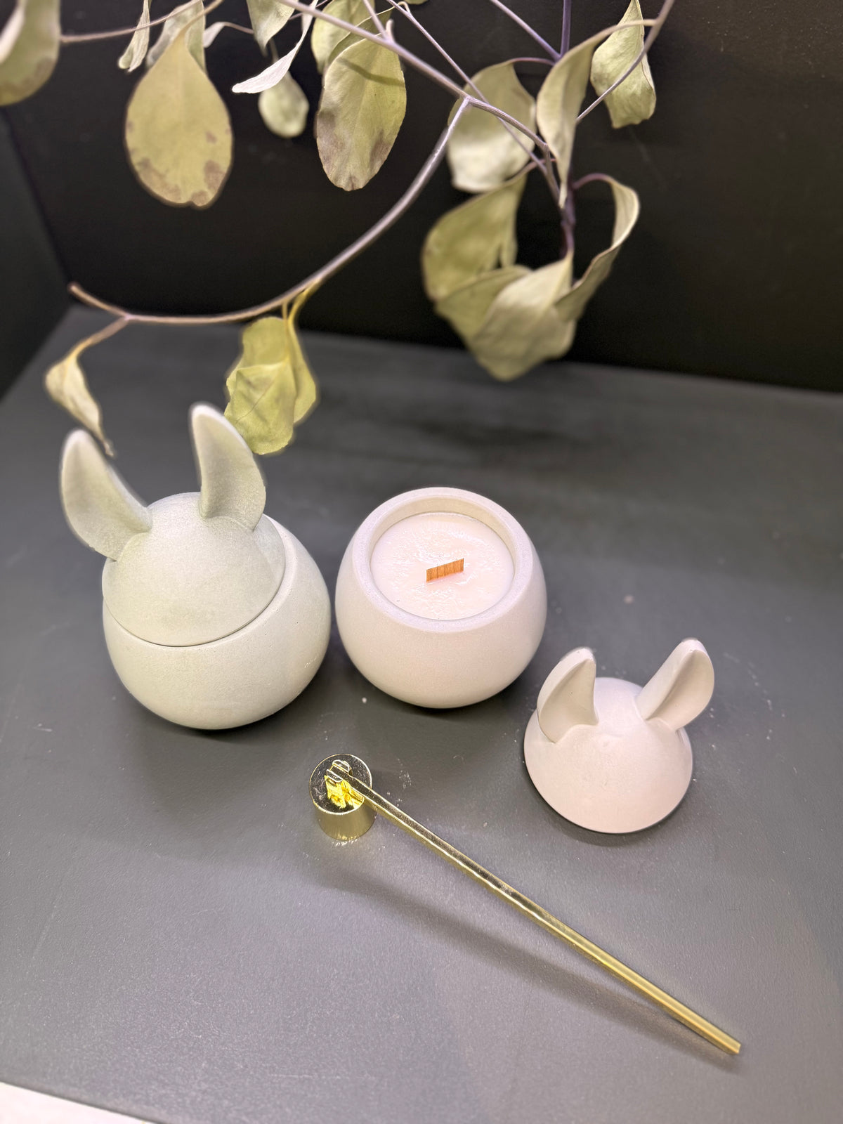 Bunny Candle